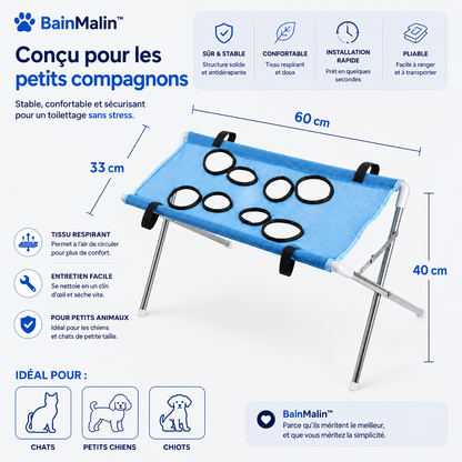 BainMalin™ – Hamac de Bain pour Chien